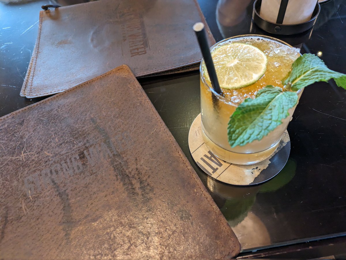 Man, this is some Strong Water ™