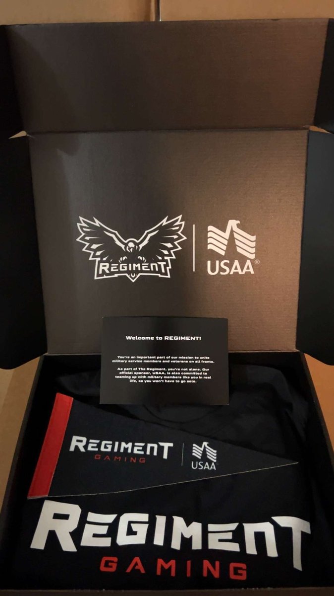 RegimentGG's tweet image. Who wants a REGIMENT x @USAA care package? 🤔