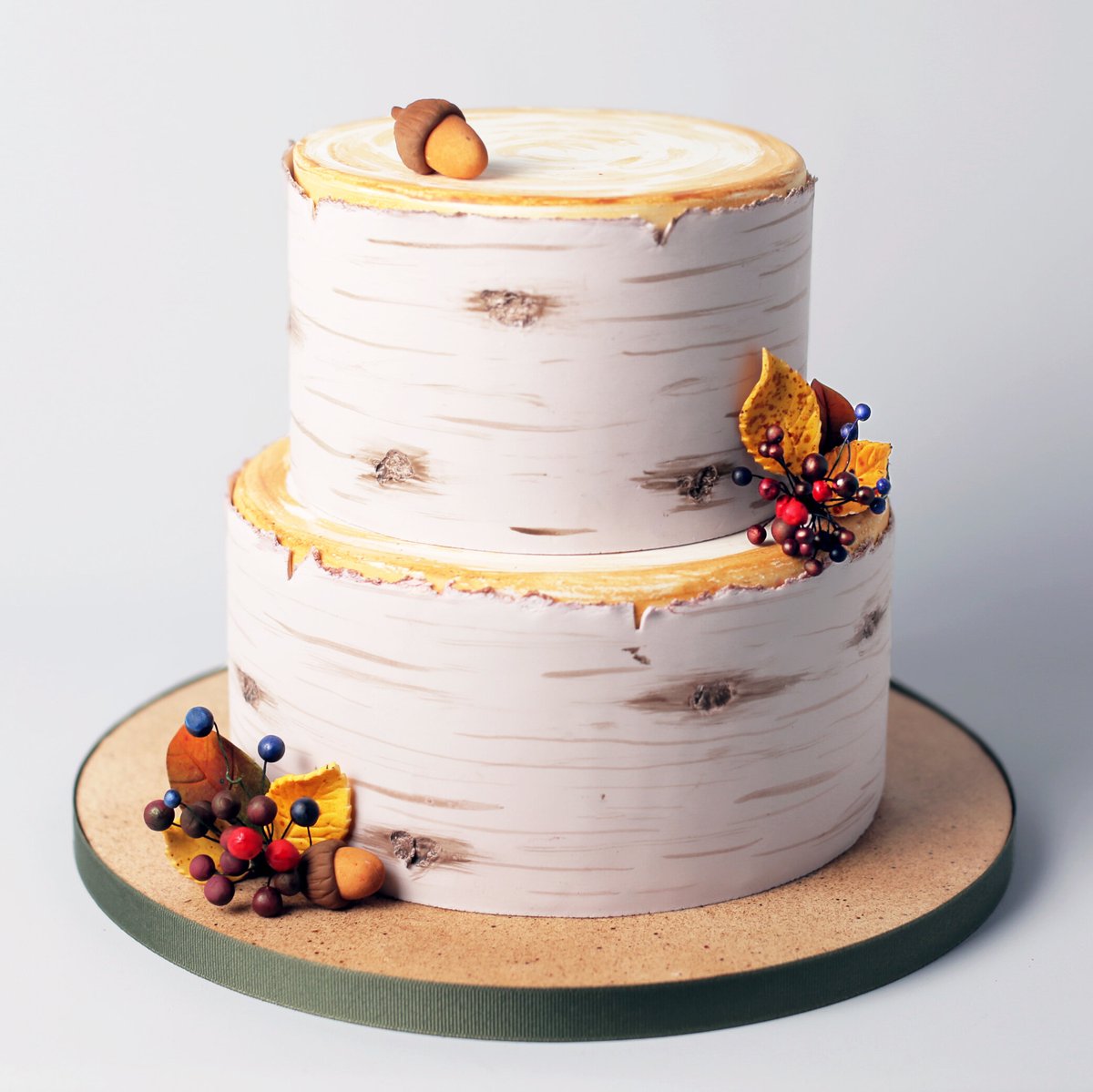 Charm_CityCakes's tweet photo. Fall in love with this birch bark cake! This cake utilizes hand painting, paneling, and airbrushing to make an elegant autumn cake. Available for purchase on our website!
#birch #cake #birthdaycake #customcake #predesignedcake #fall #autumn #seasonal #ccc #charmcitycakes https://t.co/UU1J0AWA9g