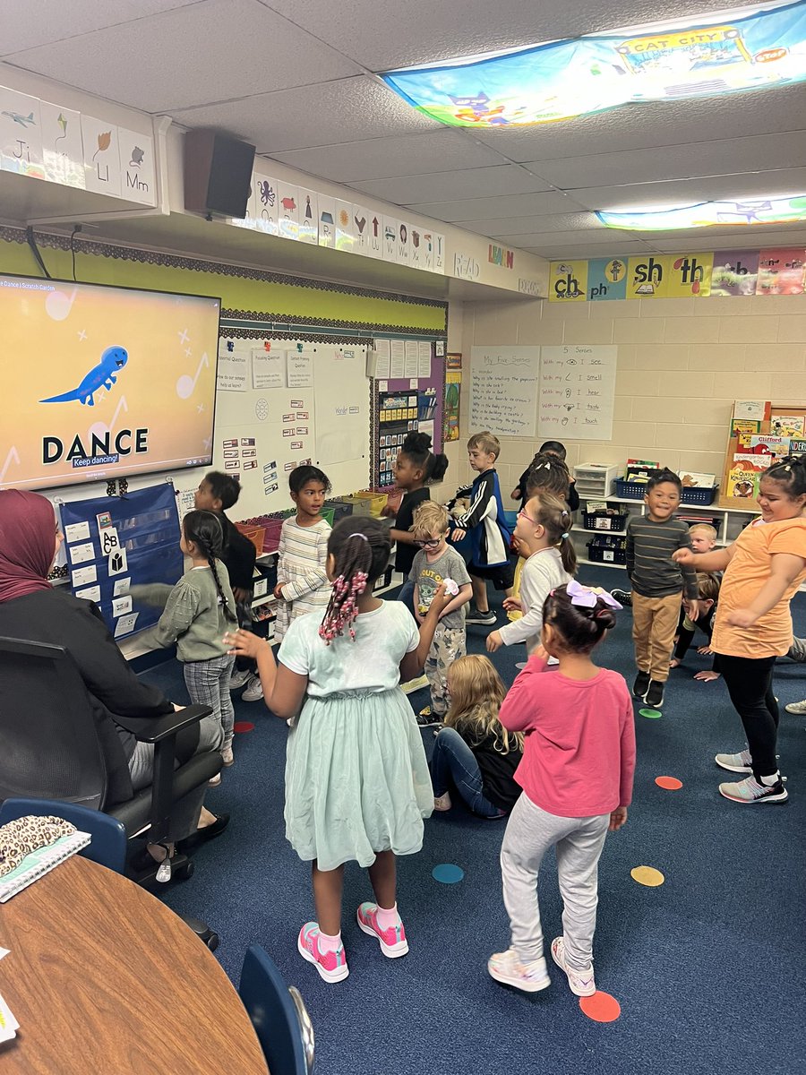 Mrs. Alrjub, our guidance counselor, came in this week to get to know us and talk about following directions.