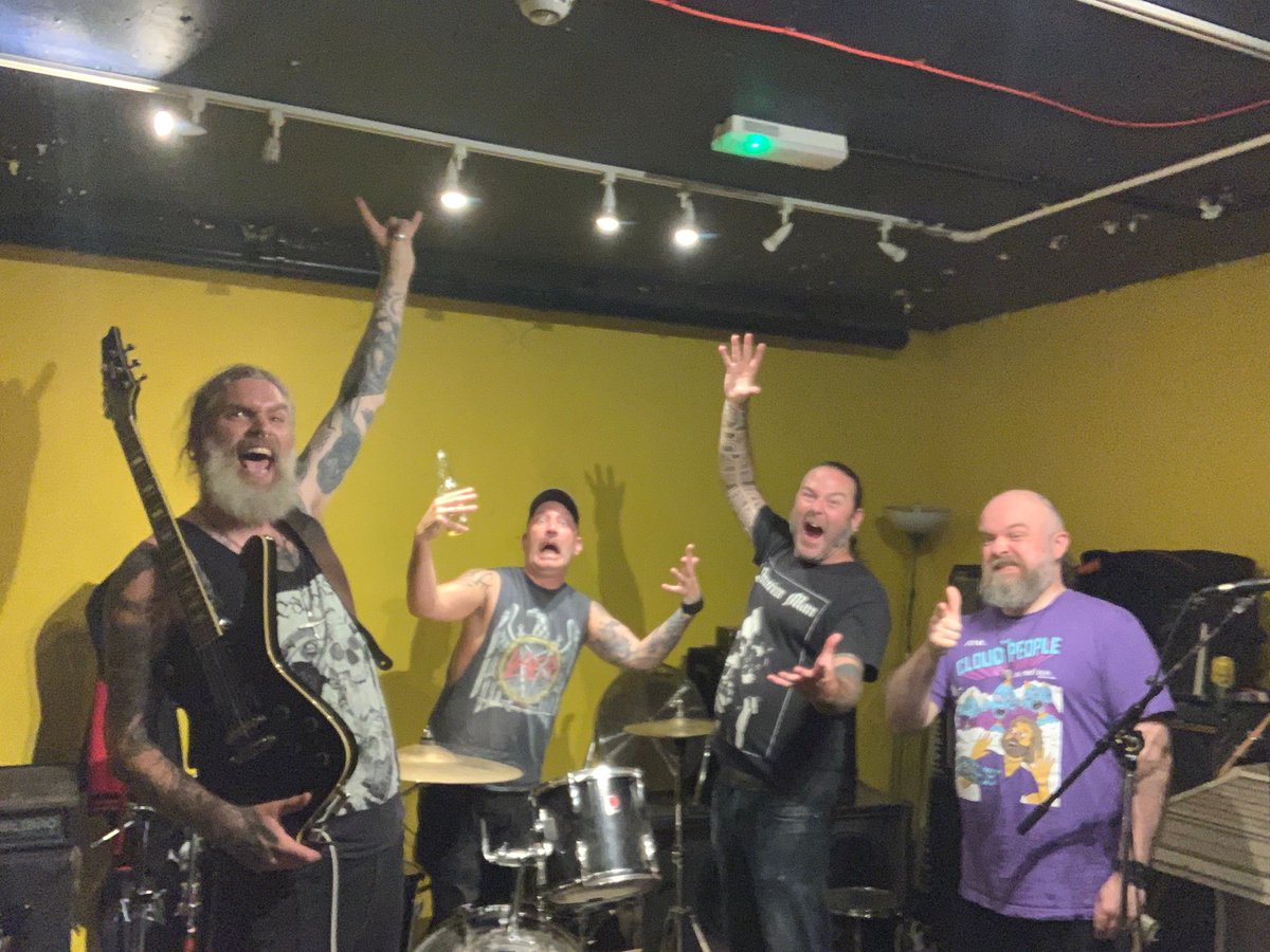 Set list for upcoming Halloween gig that will be announced soon has been decided and we're doing a brand new song plus two we've not done in years. Having lost our fb page this feels like shouting into a void, but hopefully people will see this...