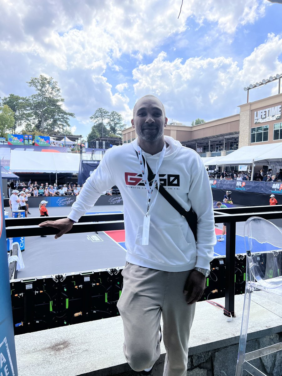 theTruePG's tweet photo. We are all the way locked 🔒 in @majorleaguepb @duprpb @g360.app  lets go! Day 1 in the books we are excited for day 2 https://t.co/8tJHv1BoSW