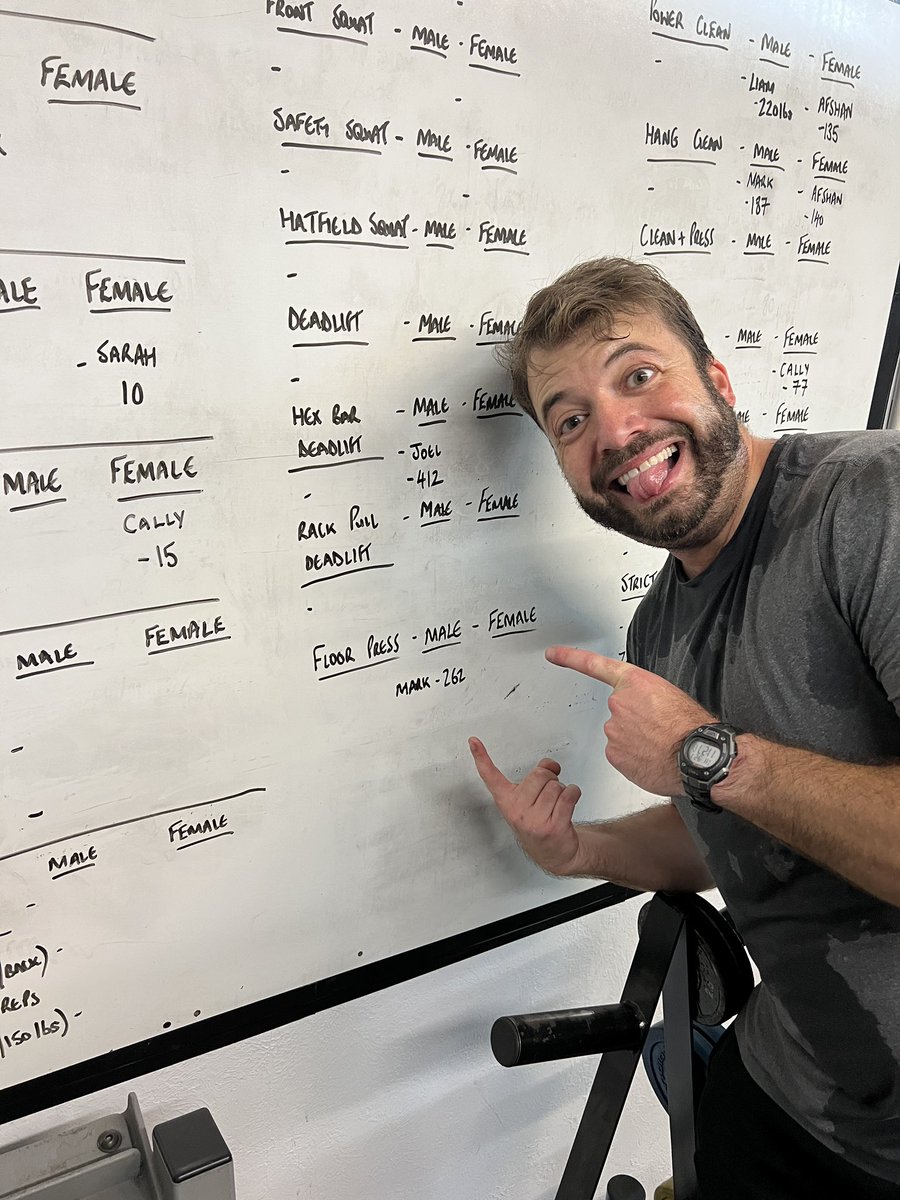 AHARRISFITNESS's tweet image. Pretty pleased with his Gym Record
.
.
.
@joelmwarner 
#barbellclub #deadlifts #hexbar #denverfitness #denvergym #denvertrainer #toughestgymaround #fitnessmotivation