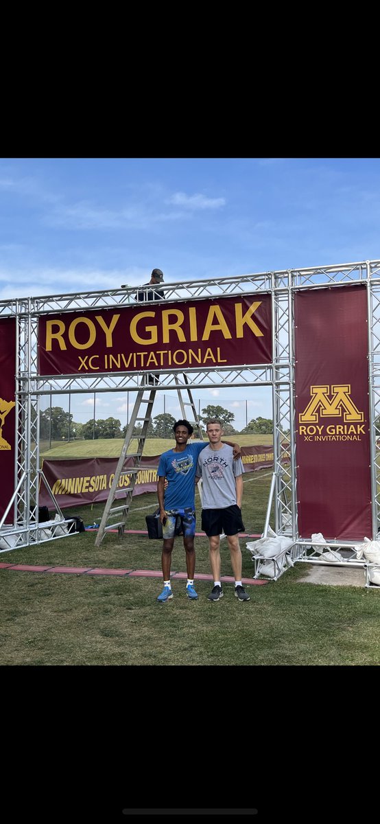 SCNorthXC's tweet image. The Stars have arrived at Falcon Heights for the Griak Invitational! @Natnaelkifle19 @connorschultz8_ race at 1:30 tomorrow!