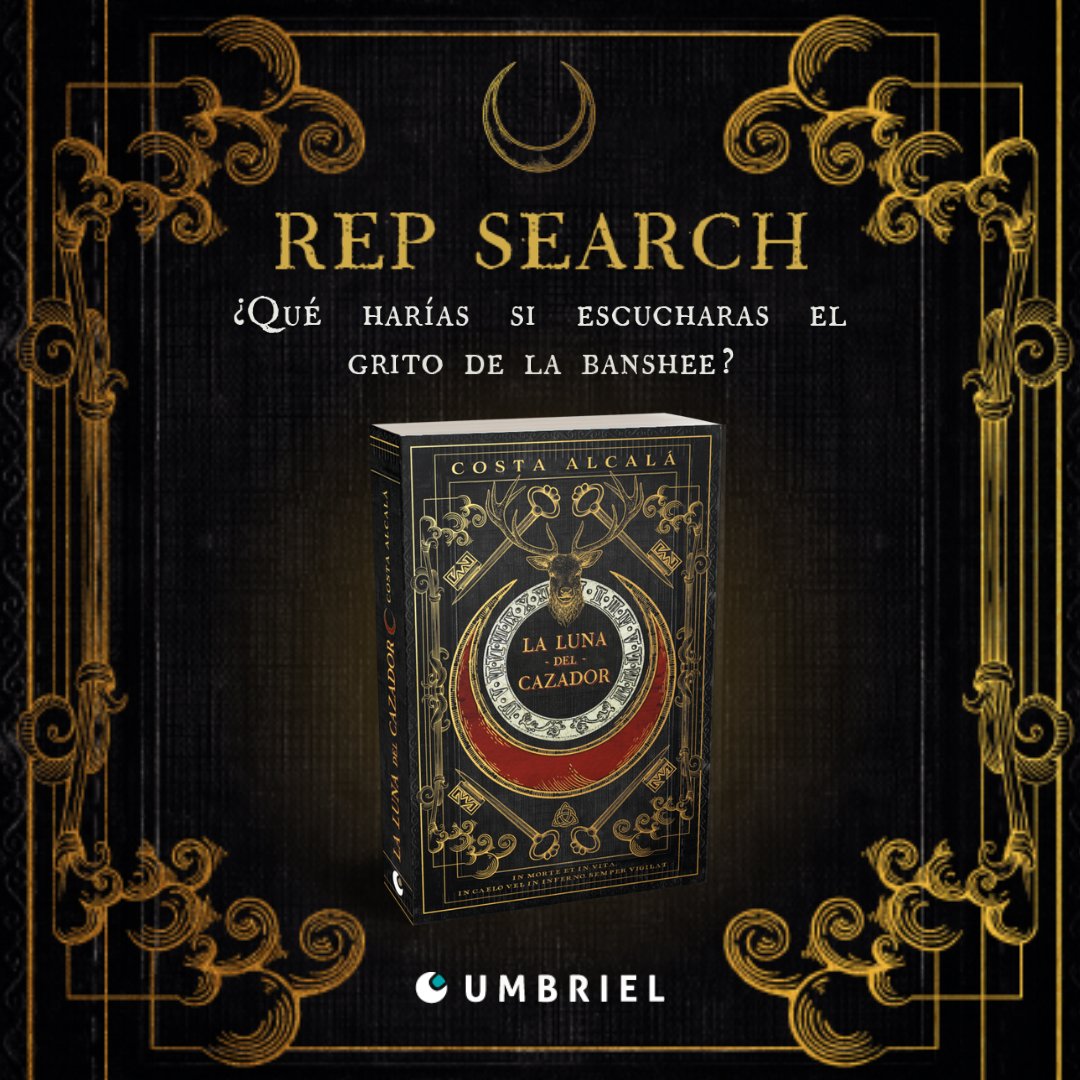 umbrieleditores's tweet photo. ¿Queréis leer lo nuevo de #CostaAlcalá antes que nadie? ¡Seguid leyendo!👇

Corred a nuestro Instagram para participar de la #RepSearch de #LaLunaDelCazador de @geocostav y @FerAlcala_S.🔥

Una novela #paranormal y #DarkAcademia con mucho salseo… ¡A la venta el 17 de octubre!🌙 https://t.co/A6RiRenLzZ