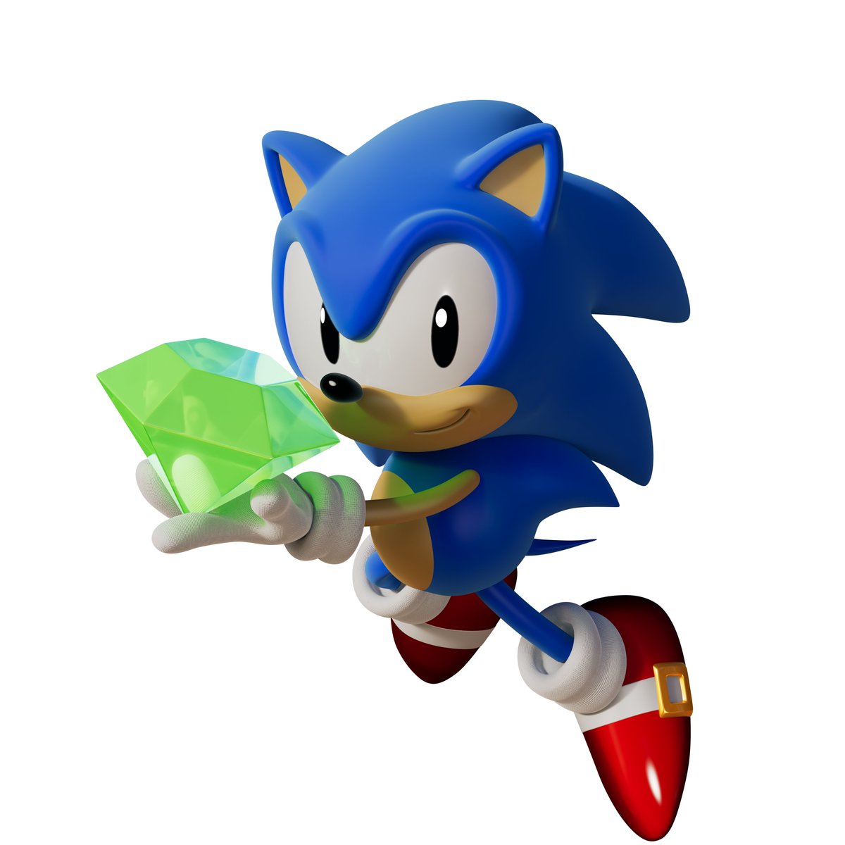 #SonicSuperstars #Blender #RenderMan