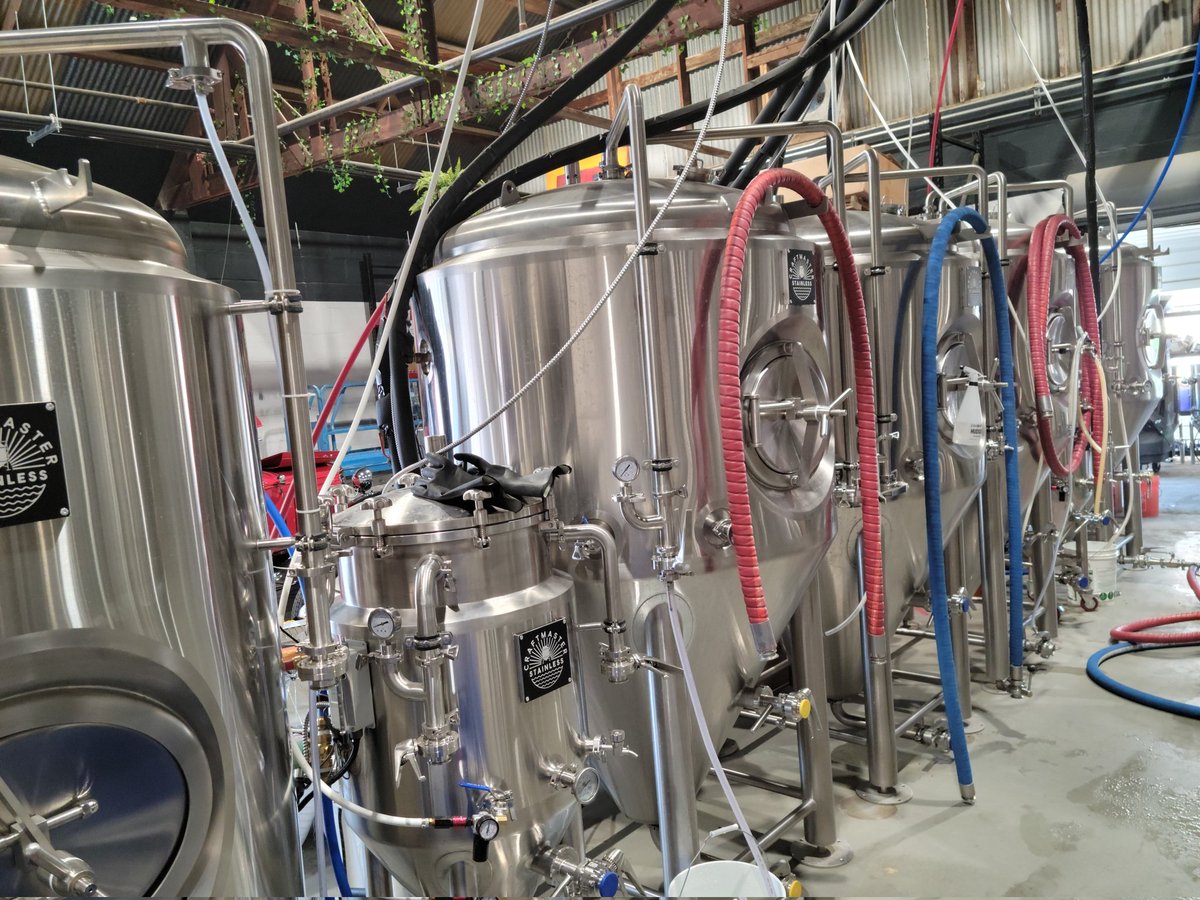 Every fermenter is full... <a href="/CoatzaBrewing/">Coatza Brewing Co.</a> coming next month!