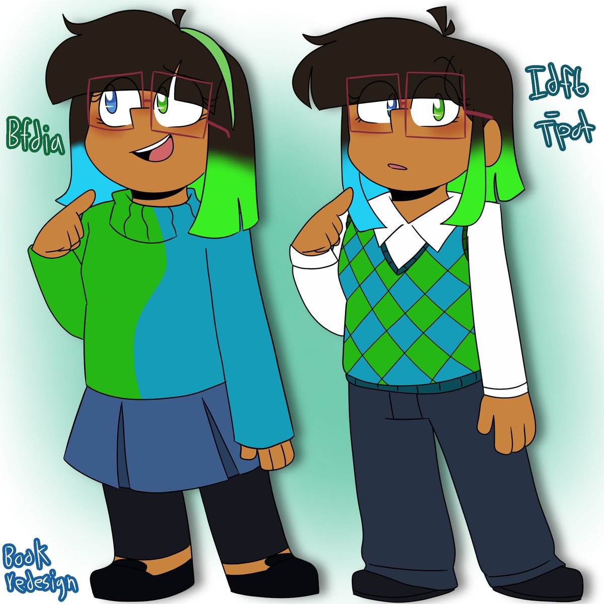 GOD THIS IS A BIG ART DUMP Anyways here’s some revamps, redesigns, and ...