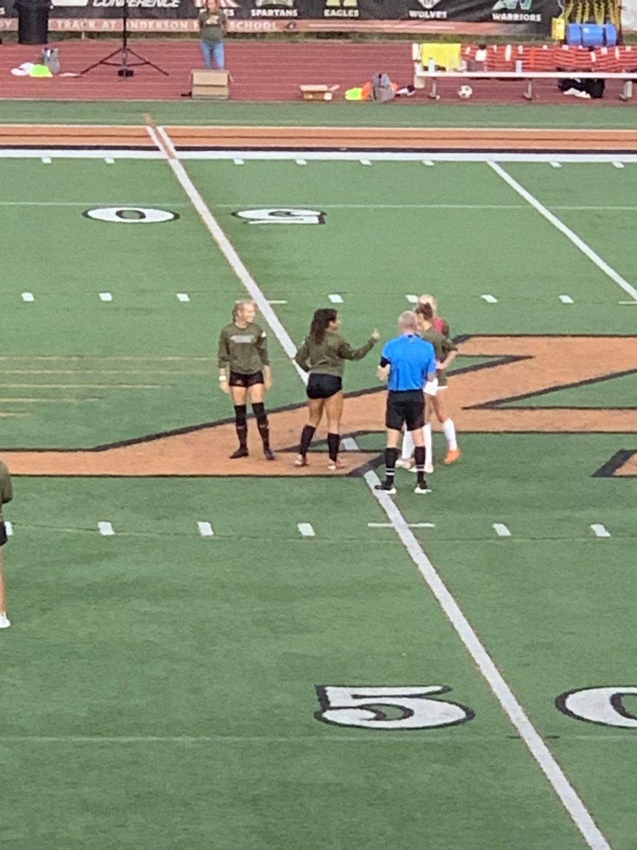 michblue9's tweet photo. Military appreciation night!  Anderson- Milford soccer. https://t.co/AOVULWjAf8