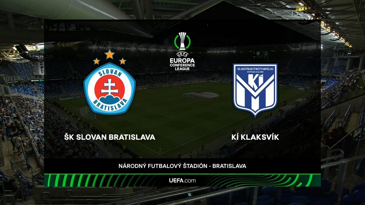 Full Match: Slovan Bratislava vs KI Klaksvik