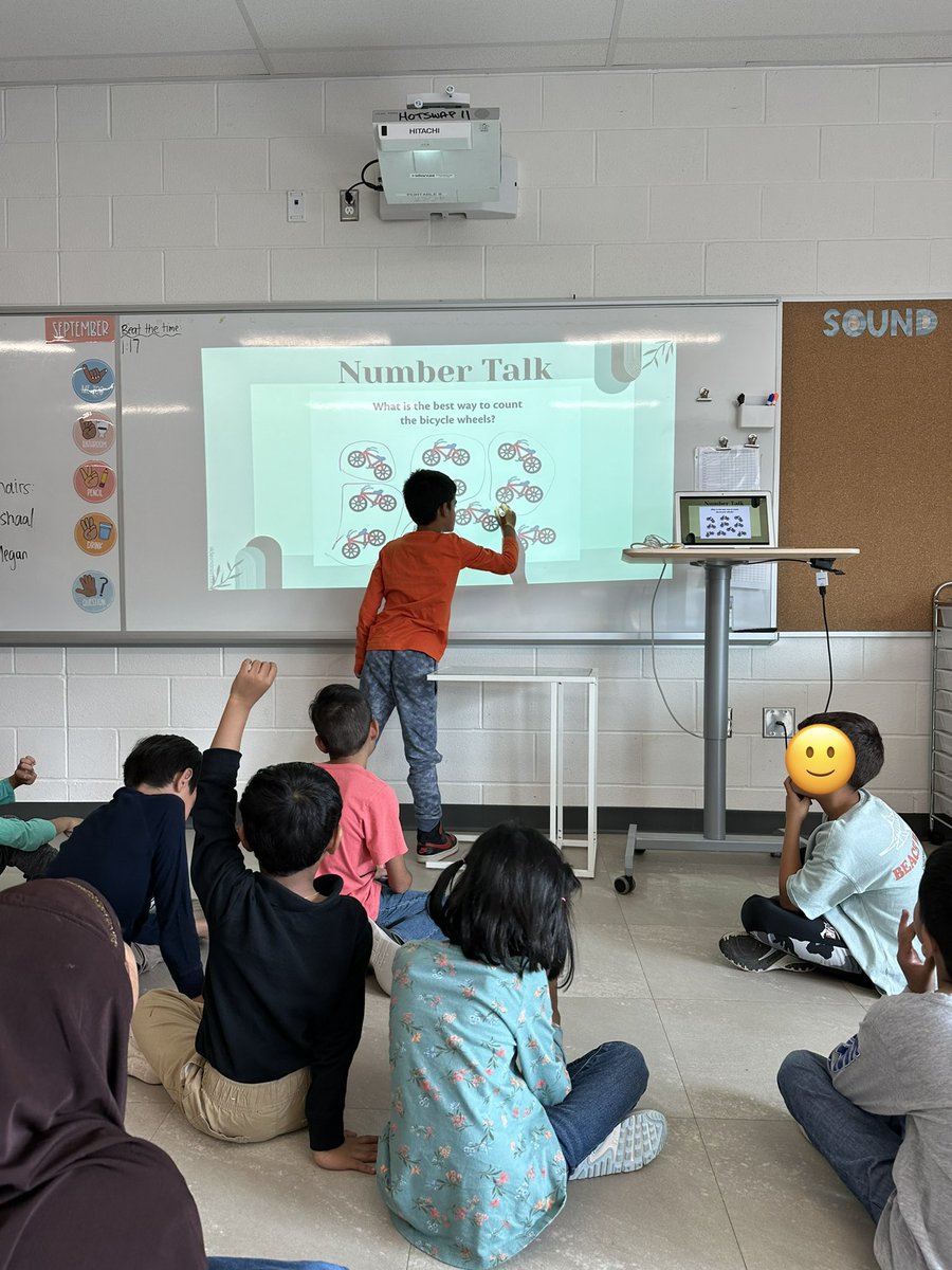 Our class started practicing counting forward! Mr. Thompson also joined us for our math calendar and number talk! 
<a href="/DesmondHDSB/">Viola Desmond Public School</a>
