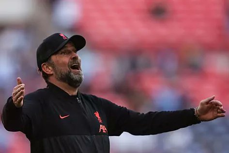 primicias24's tweet photo. #21Sep Jürgen Klopp, actual técnico del Liverpool, no será el próximo seleccionador de Alemania, según afirmó su agente, Marc Kosicke. #Deportes 

Amplía la información aquí 👉 https://t.co/jr1EonVF8y https://t.co/otnCKUm5tS