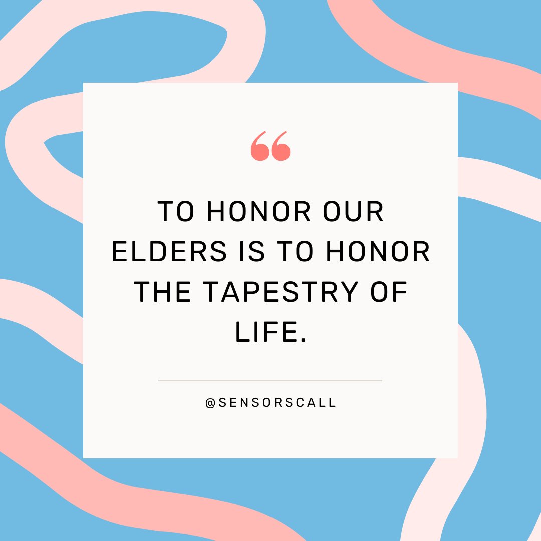 Celebrating the Rich Tapestry of Life 💙

Elders weave wisdom, love, and experience into life's tapestry. At SensorsCall, we honor their journey by ensuring safety, well-being, and peace of mind. Join us in cherishing their legacy. 🧓👵

#ElderlyCare #HonoringElders #SensorsCall