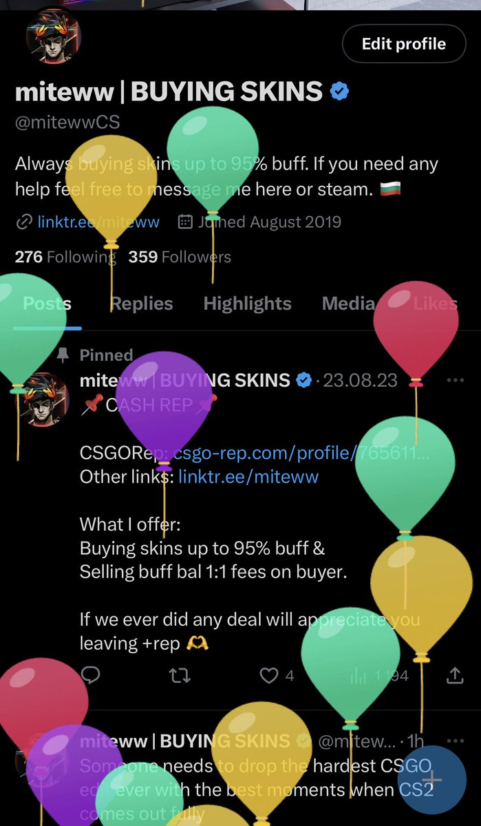miteww | BUYING SKINS tweet media