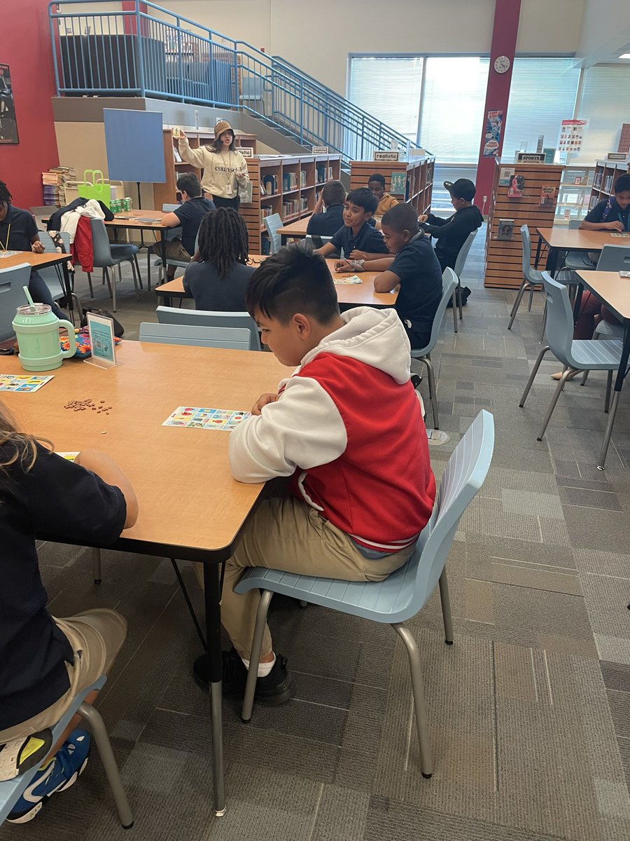 see_sam_read's tweet image. Today’s Gamer Club was Lotería in celebration of Hispanic Heritage Month! #SamSide #itsatexanthing