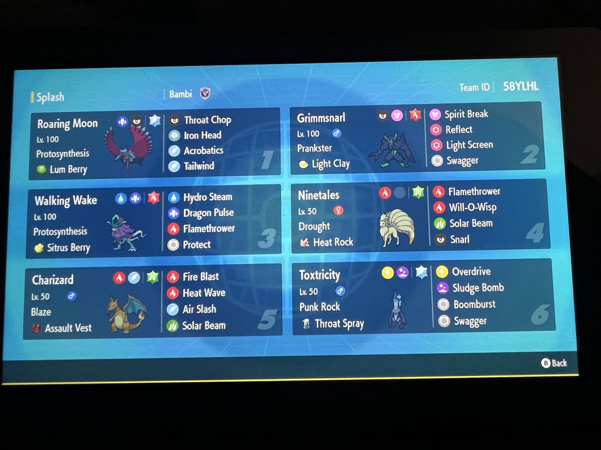 JoeDiP97's tweet photo. @JeansYouTube Got a fire ninetales squad with some funny swagger techs onto the roaring moon https://t.co/6kzAKQTDo4