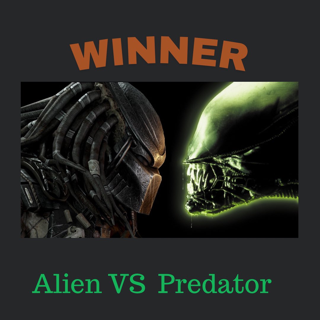 TheDocsboard's tweet photo. 🔪Announcement!🛸: The Winner of the Horror Month Voting Poll is….The Alien Vs Predator franchise! Stay tuned to the end of this month for the “official” announcement of the project to get all of the important details.
Doc-
#avp #monster #xeno #hunter #ancient #weapon #drc96 https://t.co/qJxvgIDW6o
