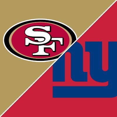 49ers/Giants tonight. Who y'all got? If your answer isn't the 49ers, you're wrong. 😂