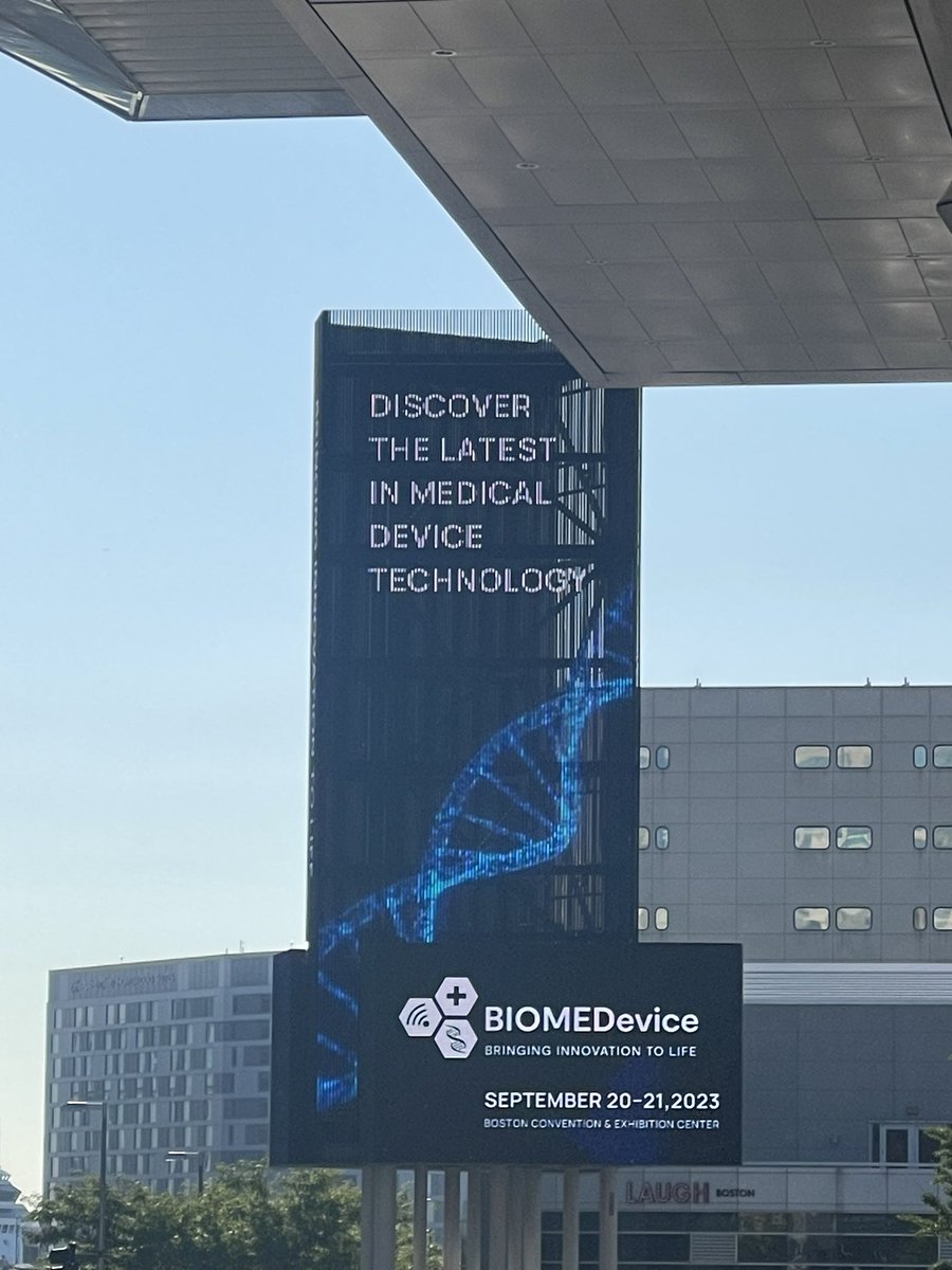 iws4u's tweet photo. #Biomedevice in Boston today https://t.co/lb7wfS8GaJ