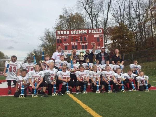 2017 WGYFL Class A Super Bowl Champions
Division I - McGuffey Little Highlanders
Division II - Chartiers Houston Buccaneers
Division III - Southmoreland Scotties