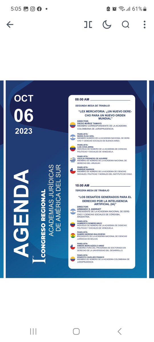 Academia de Ciencias Políticas y Sociales tweet media