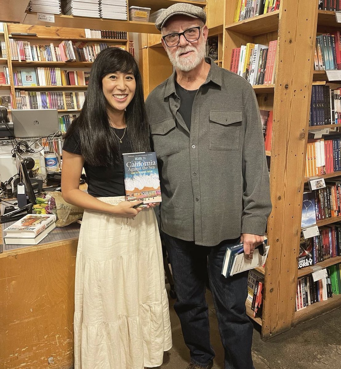 I am truly stunned: thank you for packing @skylightbooks last night and helping me launch this book into the world — standing room only and we SOLD OUT every early copy Skylight had in stock!!