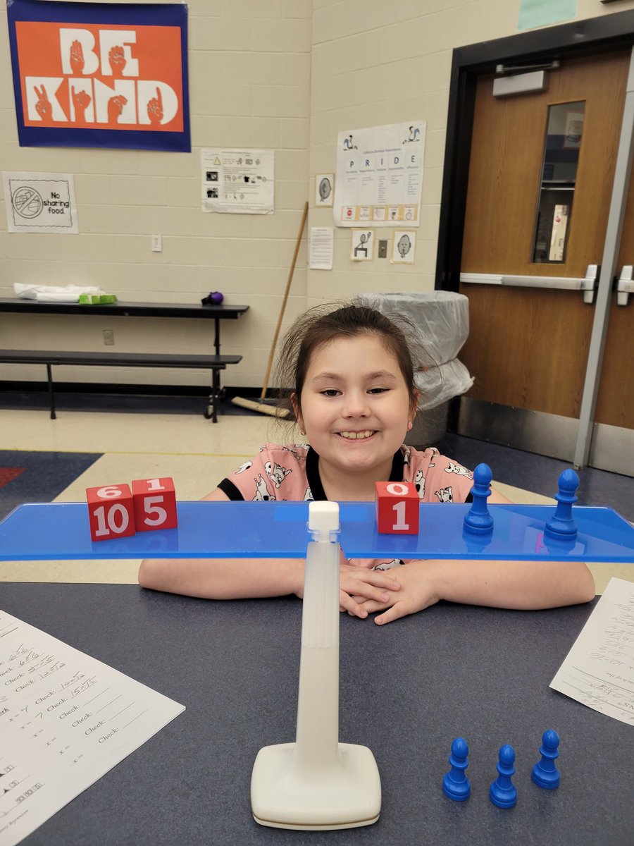 gccsadvanced's tweet photo. Wow! Look at this GCCS 2nd-grader flying through Hands- on Equations @(AlgebraKids) / X. Rock on STEM Girl!!! https://t.co/q2FJLXFeNI