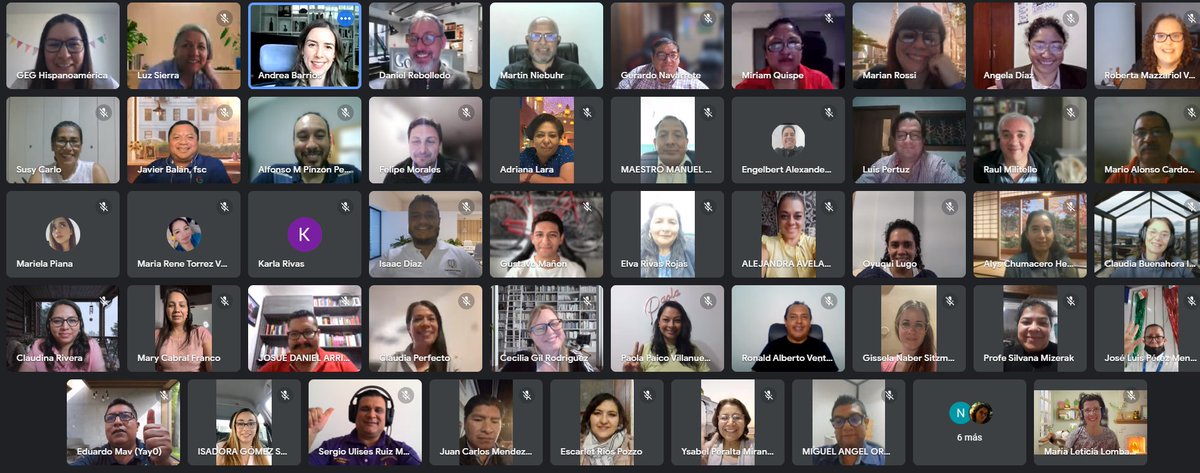 Qué hermosa reunión compartida con colegas Mentores, Líderes y Capitanes de la región! Gracias por esta 6ta cumbre <a href="/GEGHispano/">GEG Hispanoamérica</a>! <a href="/GEGBuenosAires/">GEG Buenos Aires</a> <a href="/GlobalGEG/">Global GEG</a> #googlechampions