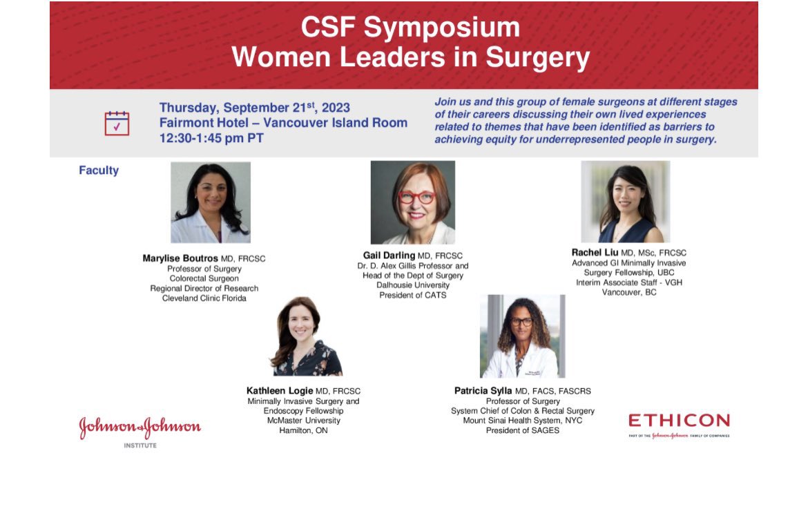 Sarah Mansouri (@drsarahmansouri) on Twitter photo Highlight of the day: Full house for an incredible panel of surgeons at #CSF2023 featuring women leaders! 🔥Their stories and insights are a testament to the impact of diversity in our field. ⭐️🇨🇦 <a href="/CAGS_ACCG/">Cdn General Surgeons</a> <a href="/CAGS_Residents/">CAGS Residents</a> <a href="/BoutrosMarylise/">Marylise Boutros</a> <a href="/TheDragonFRCSC/">Rachel Liu Hennessey</a> <a href="/patsyllamd/">Patricia Sylla</a> Highlight of the day: Full house for an incredible panel of surgeons at #CSF2023 featuring women leaders! 🔥Their stories and insights are a testament to the impact of diversity in our field. ⭐️🇨🇦 <a href="/CAGS_ACCG/">Cdn General Surgeons</a> <a href="/CAGS_Residents/">CAGS Residents</a> <a href="/BoutrosMarylise/">Marylise Boutros</a> <a href="/TheDragonFRCSC/">Rachel Liu Hennessey</a> <a href="/patsyllamd/">Patricia Sylla</a>