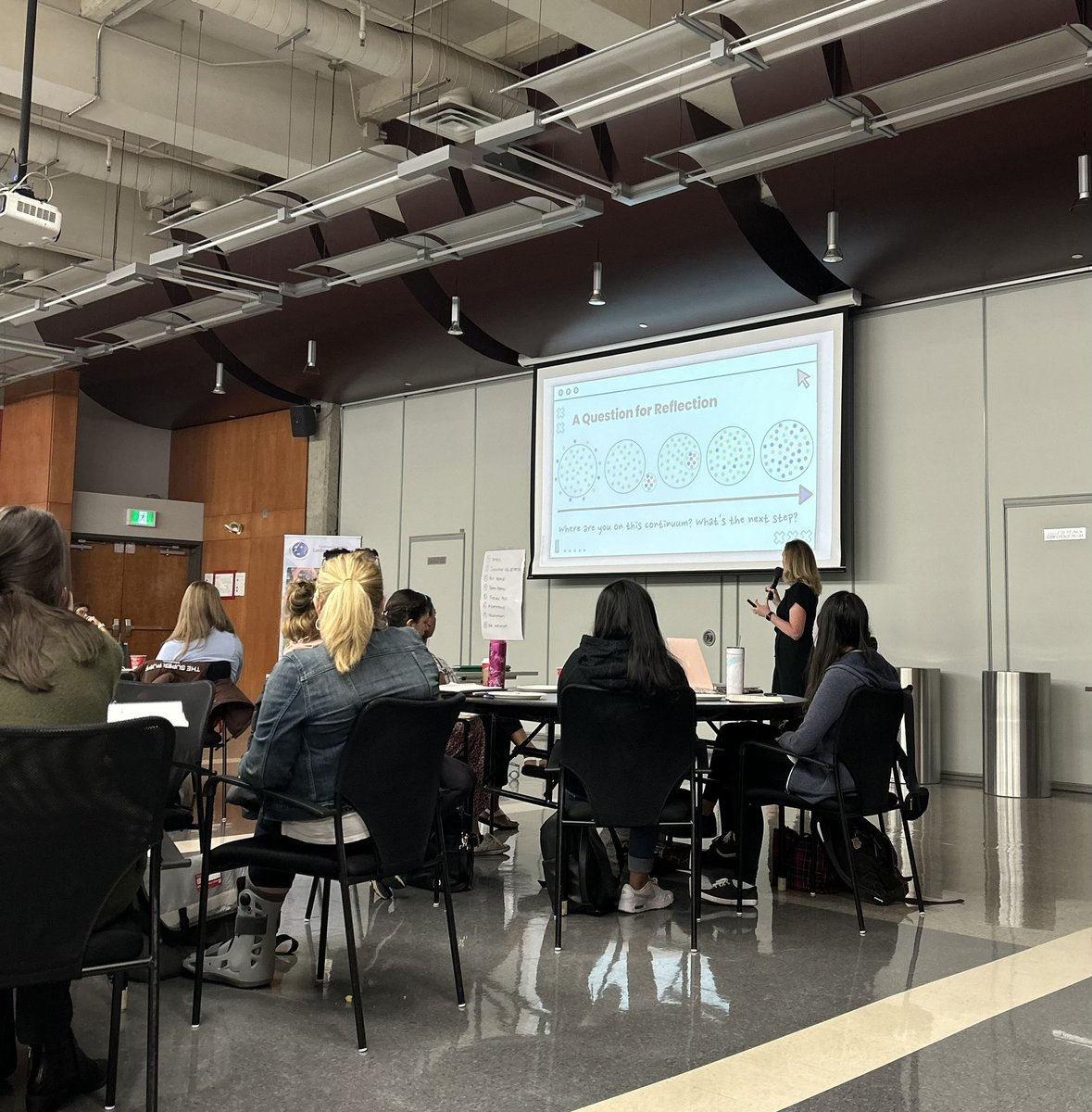 Such a privilege to listen to my colleagues’ PD for new teachers about #inclusion in our #mentoring program at @LBPSB The first of many planned sessions this year. #newteachers