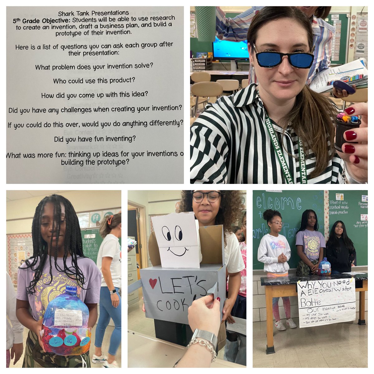 Grade 5 Shark Tank 🦈 <a href="/balthighlandsel/">Baltimore Highlands Elementary School</a> <a href="/bswilliams71/">Brian Williams</a>