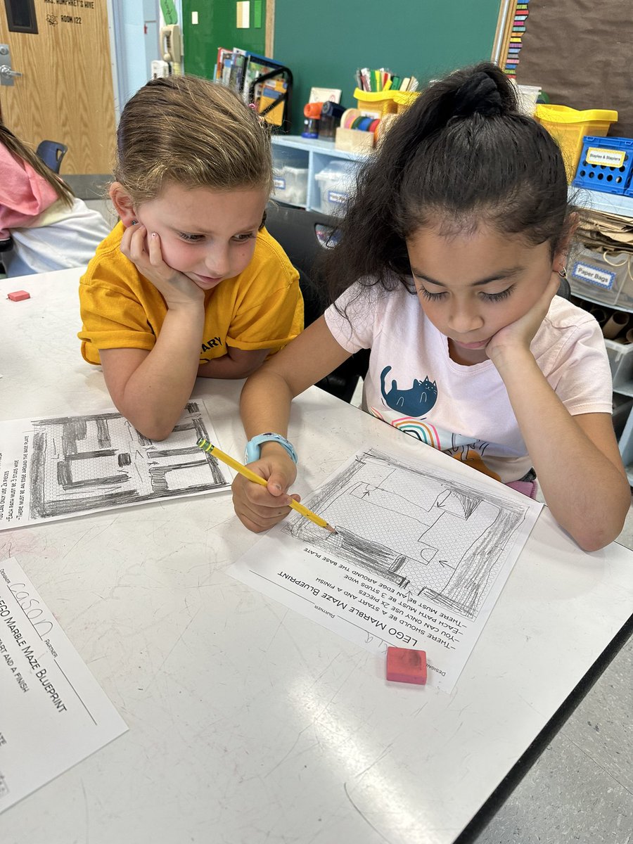WantaghSTEAM's tweet photo. 3rd grs planned their @LEGO_Group  marble maze and learned about constraints and criteria. I love how much erasing they did while thinking critically through their design @wantaghel @WantaghSchools #LEGO #STEMeducation #steameducation #elementarystem #elementarysteam https://t.co/SEkybq7kPT