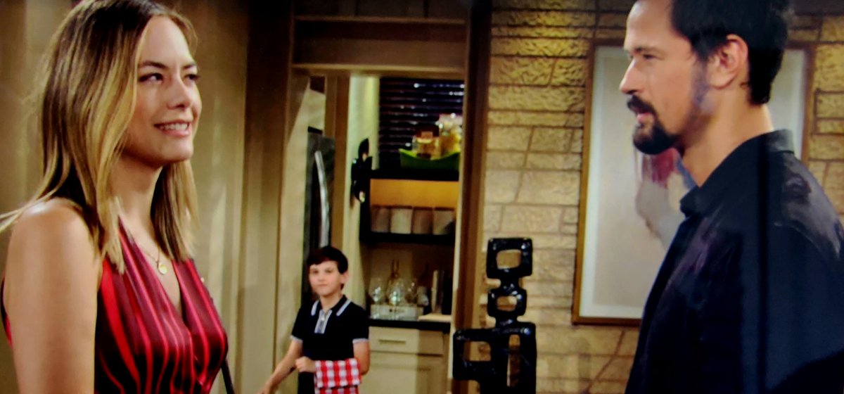 You have to give Douglas credit, even though he was being sneaky in trying to escalate things to fall into place for #Thope a little bit faster. Deadbeat is an afterthought for Douglas. 
<a href="/BandB_CBS/">Bold & The Beautiful</a> 
#BoldandBeautiful