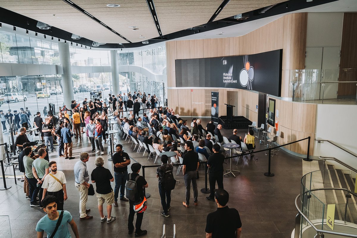 UTSFEIT's tweet photo. This week marked the official launch of the UTS Robotics Institute @uts_ri led by robotics and mechatronics expert Professor Sarath Kodagoda. Congratulations to our industry-leading research team on this milestone.
Learn more: https://t.co/DRsKeGk7zL
#UTS #UTSFEIT #Robotics https://t.co/zQVdU90NPg