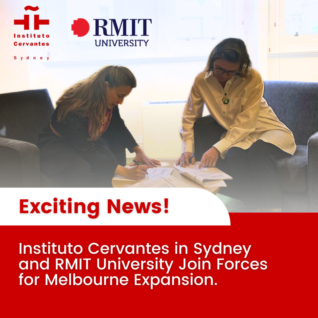 At last, Instituto Cervantes also in Melbourne!