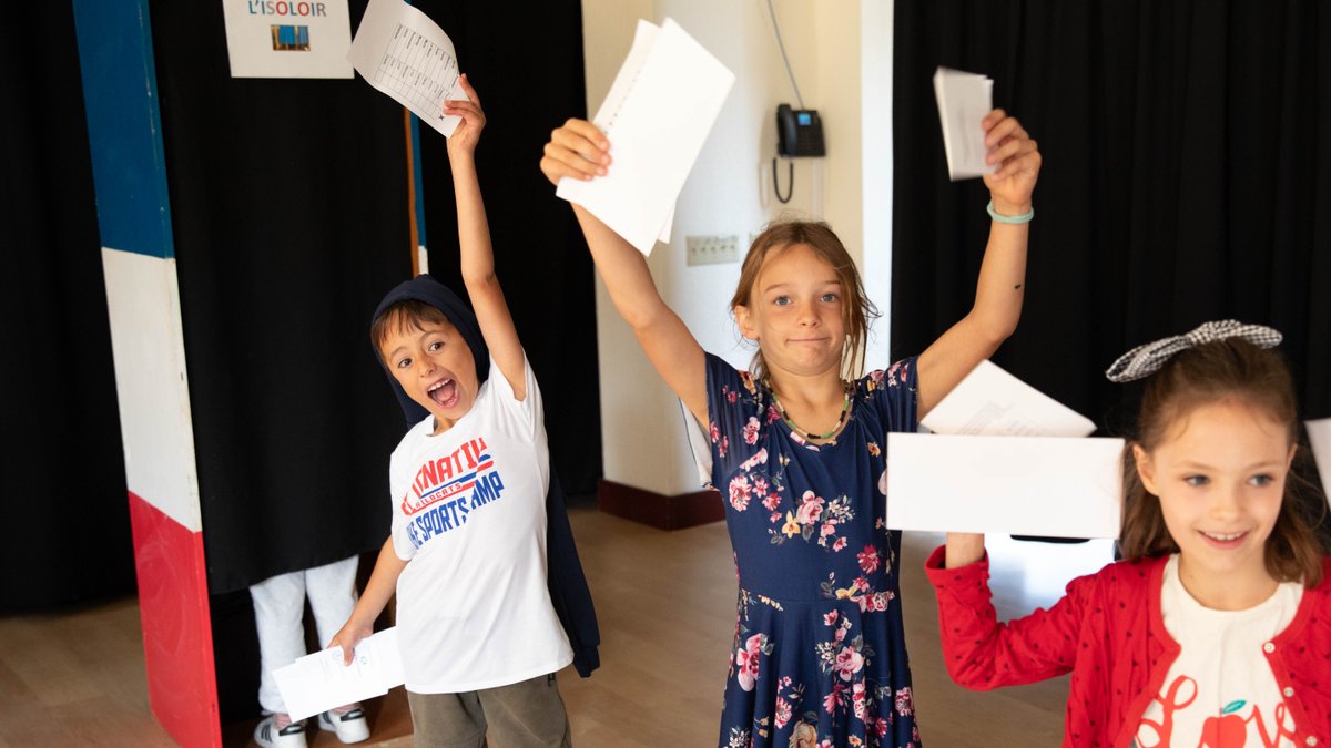 lelyceeSF's tweet photo. Today, on the ASH campus, Gr3 to 5 students voted for their class delegates! Congratulations to all the candidates for their campaigns and to the new class delegates! See you next year for more "a voté" moments!
#WeAreLFSF #LFSFmoments #LFSFcommunity https://t.co/DDc4Ulpfon