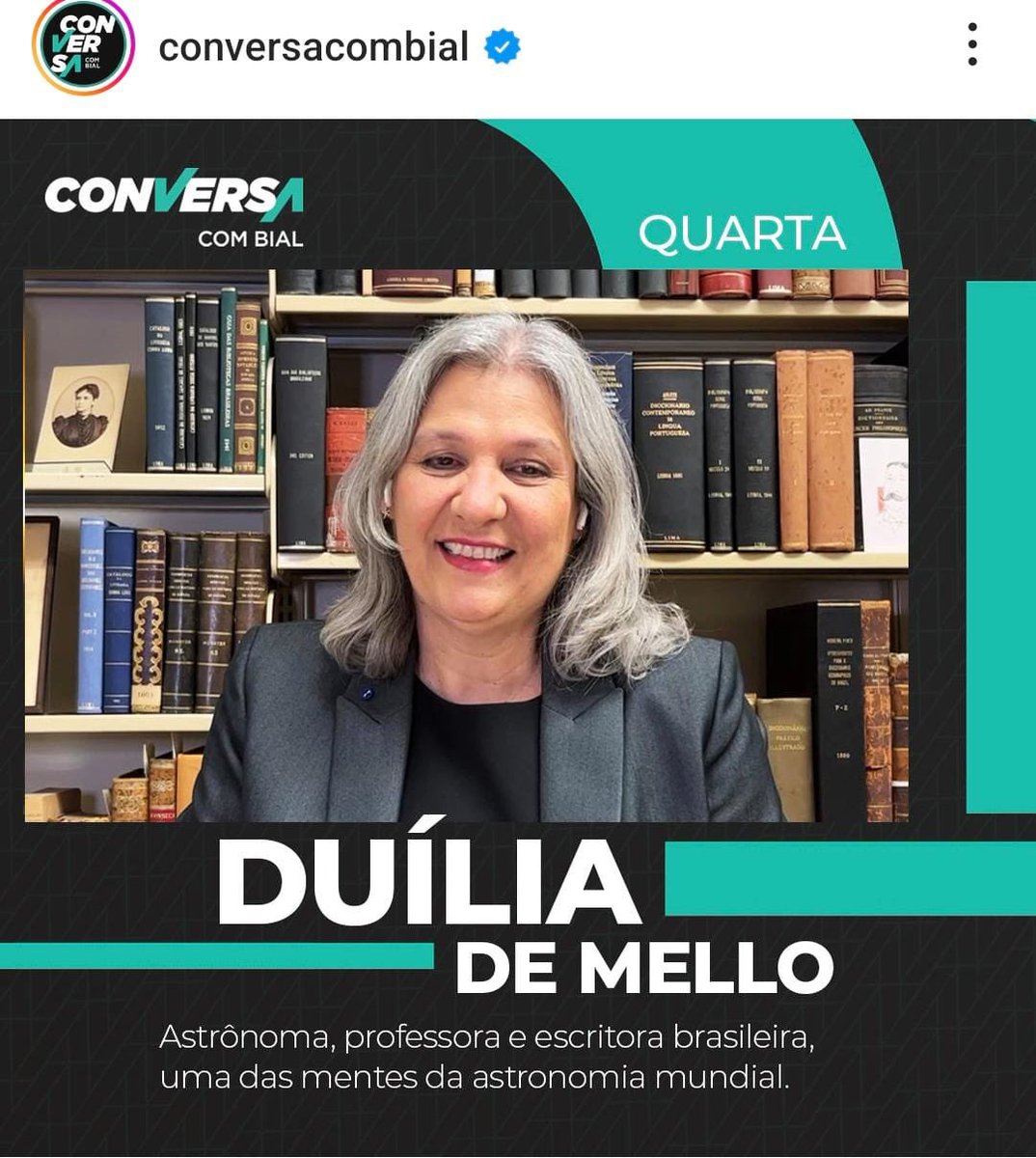 Foi ontem, tá na globoplay . #conversacombial