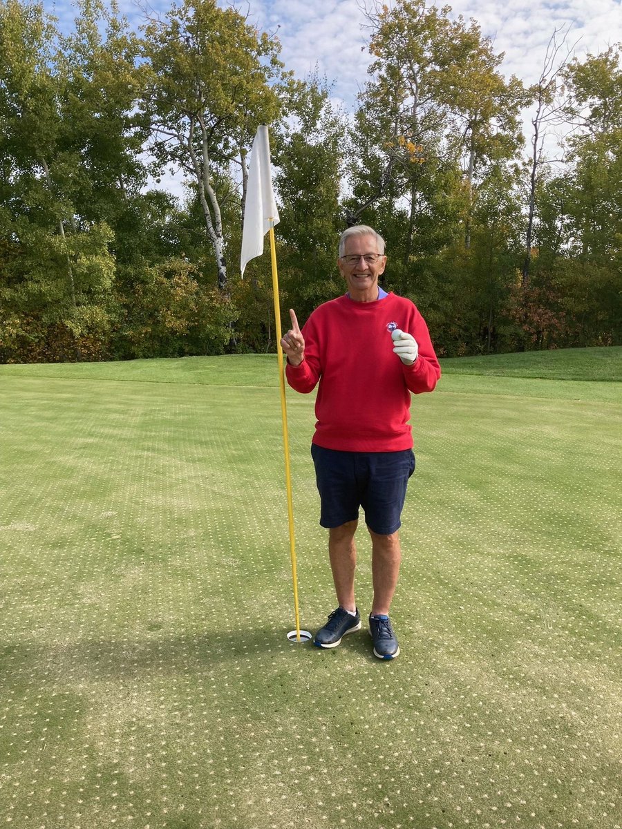 HOLE IN ONE ALERT on #14! Congrats to Norm Achtemichuk on his 3rd Hole in one.