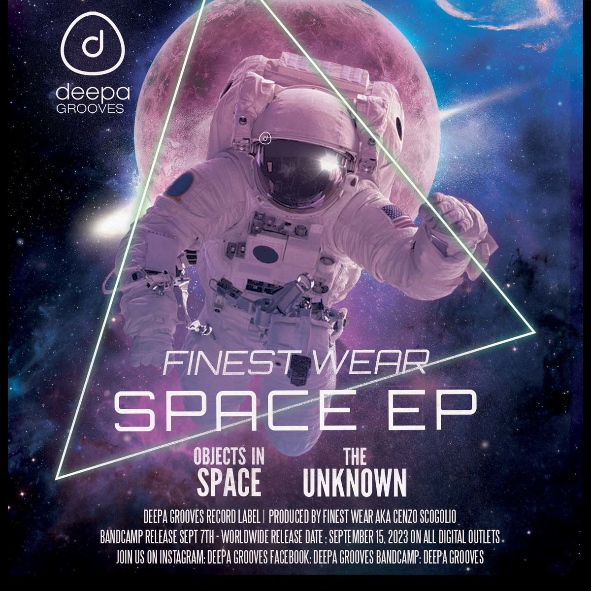 bonusmagazineuk's tweet photo. New House Music: Finest Wear – SPACE EP
#House #SpaceEP #FinestWear #newmusicfriday https://t.co/vZJ04aKX0V https://t.co/ghVyMLVT0u
