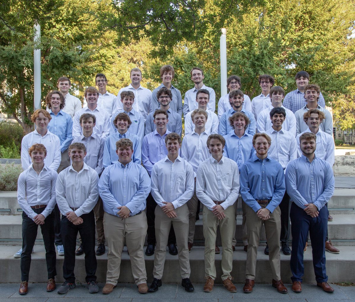 DeltaChiKState's tweet photo. Our largest new member class in over 30 years! Join us in welcoming these 31 men to the Alpha Beta class at Kansas State Delta Chi. https://t.co/liXlvntDOB