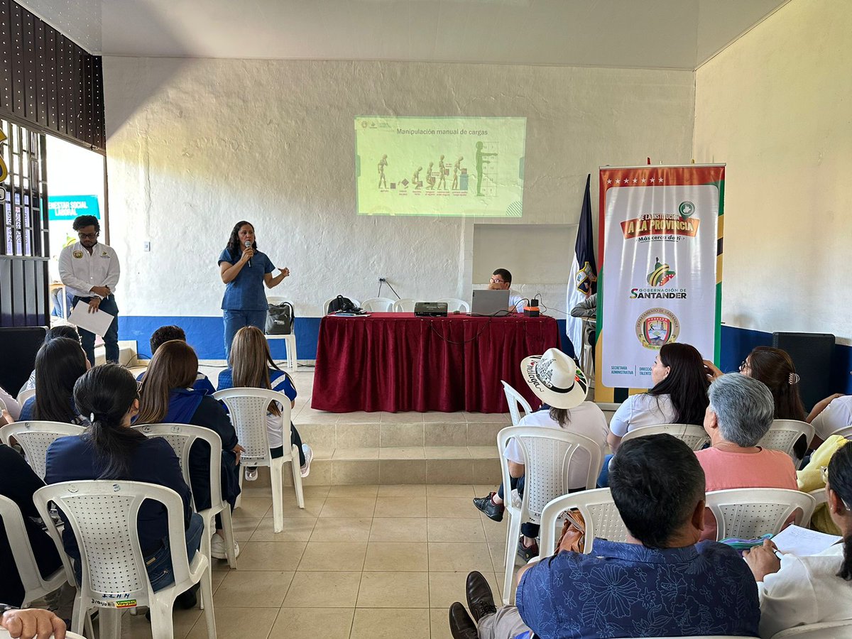 La estrategia de la Institución a la Provincia, inició su recorrido por el  departamento. Llegamos a #GarcíaRovira con una jornada de capacitación, salud y bienestar en la que participaron más de 130 funcionarios.👨‍💻

¡Más cerca de los funcionarios!