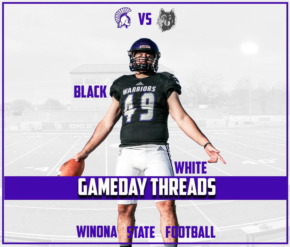 WinonaState_FB's tweet photo. Home Threads🔥
🟣
⚫️
⚪️
#NorthernWeek #GGT⚔️ https://t.co/uGDJrmSvSb