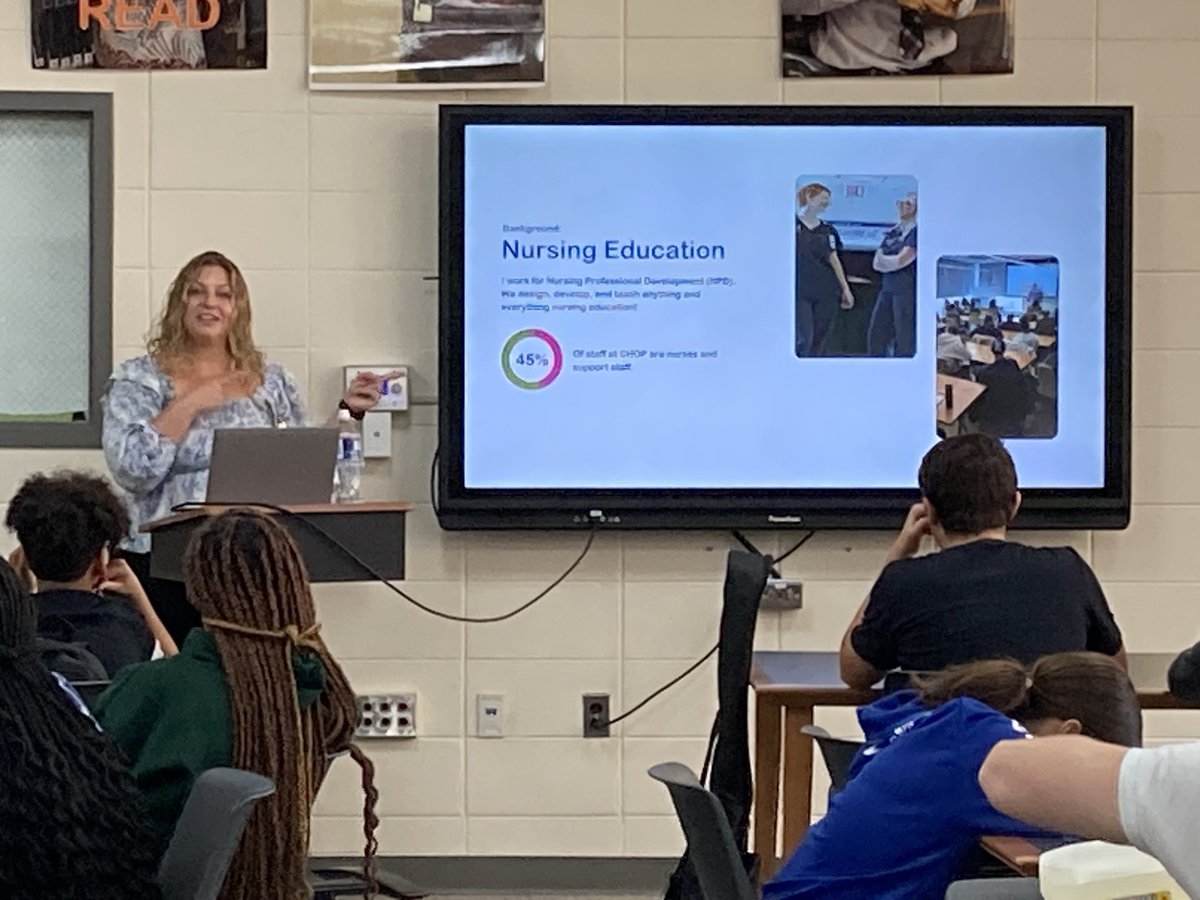 Thank you Kerri for sharing your talent and career journey with our AVID scholars #AVID