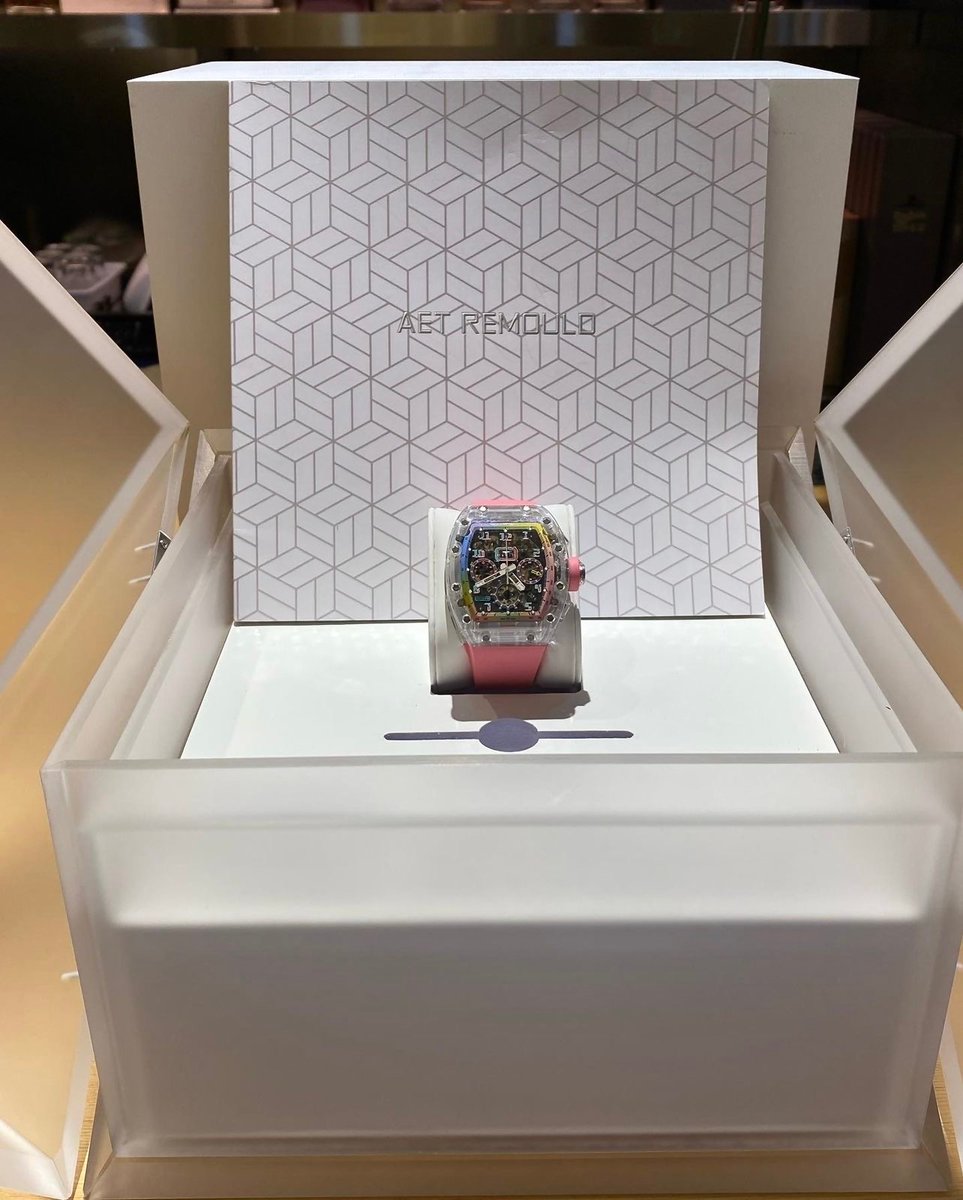 WORLDTIMER_'s tweet photo. The Most Iconic AET REMOULD Richard Mille Sapphire RM 011 Revealed!!
.
Watch Details 手錶詳情: https://t.co/7NTUL8LEWM
.
.
.
.
.
#RMwatch #RM11 #millelegend #RMwatches #richardmilles #luxuryWatchLife #hauteHorology #hautehorlogerie https://t.co/WZkGA0LKDR
