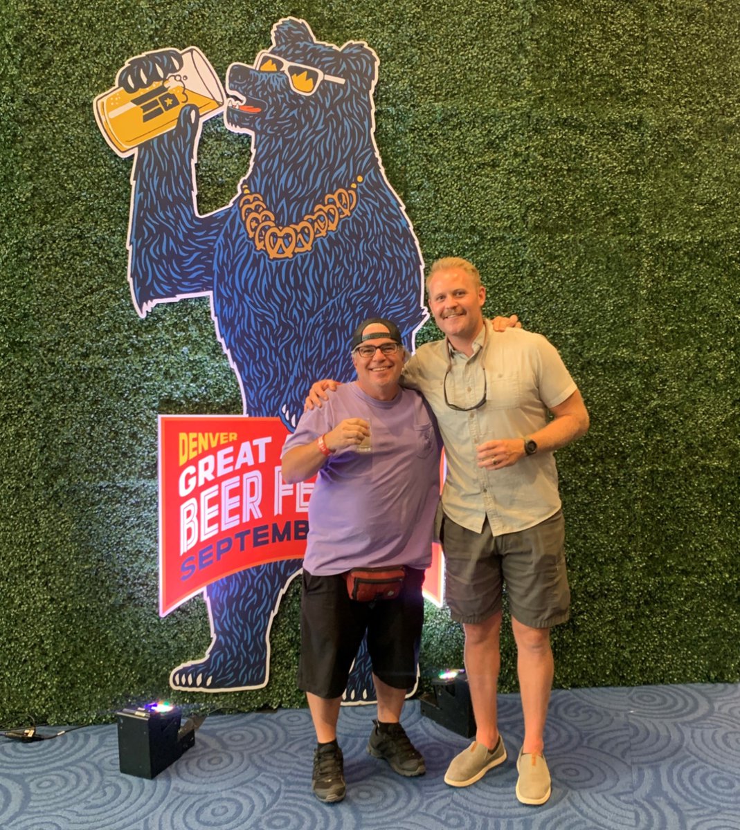 Opening night of the Great American Beer Fest in Denver! Long live craft beer!