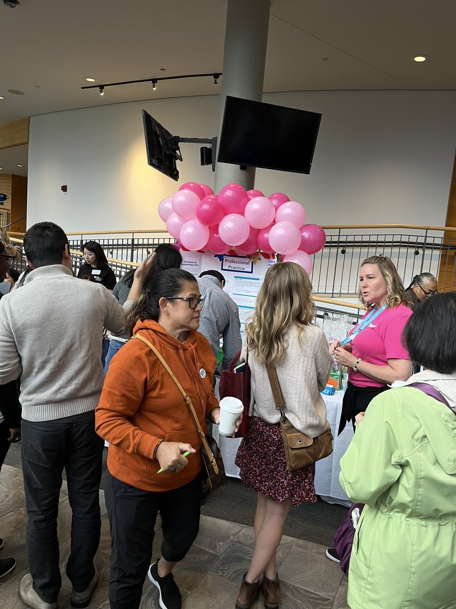 “Back to School” <a href="/THP_hospital/">Trillium Health Partners</a> was a big success! This is THP’s way of investing in our people. Here is the professional practice team, talking to participants about practice excellence. We learned, we were inspired, but most of all, we got to connect as a community! #Leadership