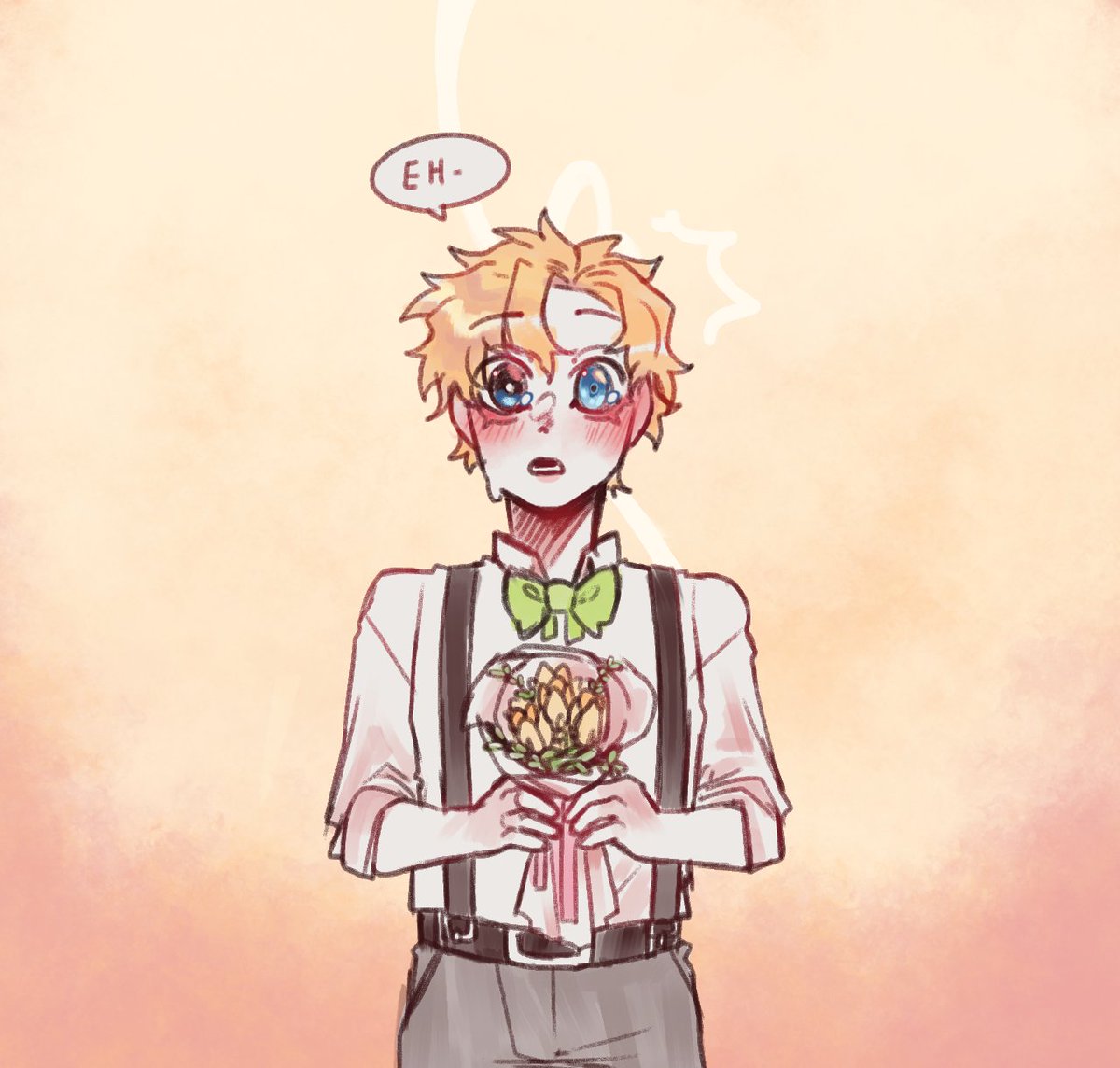 V78841248's tweet photo. cASi No lLEgOOooOo , pero bueno , espero hayan recibido flores , porque como dice el dicho ELLA SABIA QUE EL SABIA QUE ALGUN DIA PASARIA 🕺🌼

#dratake #TokyoRevengers #FloresAmarillas #fanart https://t.co/Mvy4uuxll1