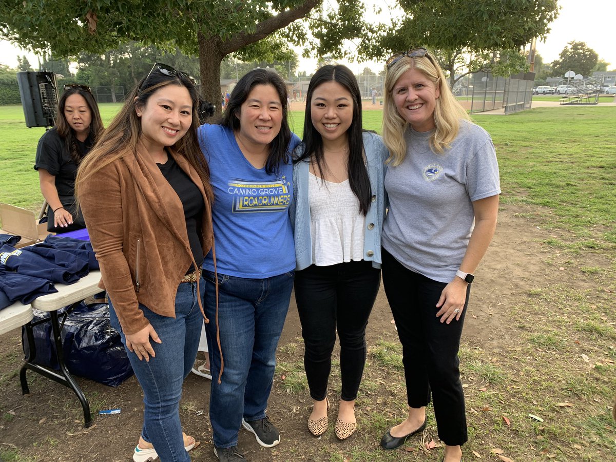 Welcome back!! Having fun at Family Fun Night! Come say Hi to us teachers!!

<a href="/sharonmin_/">Sharon Min</a> <a href="/HalimStephaniee/">Stephanie Halim</a> <a href="/ltedeislp_ausd/">Lisa Tedei</a> <a href="/CaminoGrove/">Camino Grove</a>