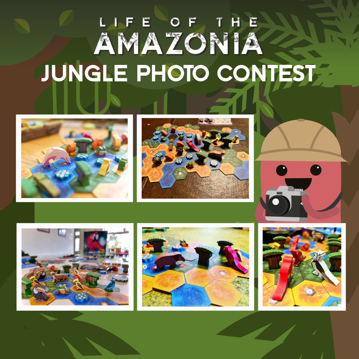 Photo Contest Winners We've selected 5 winners for our LOTA Photo contest! They are as follows: 1. BGG:@kernowboy 2. Insta:spielfritte 3. Insta:korean_bgg 4. FB: Allison Kneifl 5. FB:Stacie Mark Hardy Congratulations to our winners and thanks everyone for your participation!