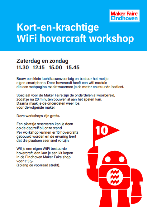 MakerDaysEHV's tweet photo. Workshops bij de Eindhoven Maker Faire? Nou en of! You're gonna love them! Leer solderen met Mitch Altman of bouw je eigen Wifi Hovercraft met Yvon Masyn. #mitchaltman #eindhovenmakerfaire #eindhoven #hovercraftbouwen #icansolder https://t.co/N75JURneN2